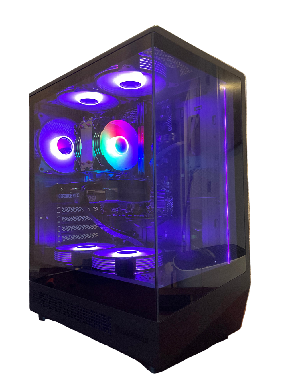 PC Gamer 🧊 RED ICE 🧊, Ryzen 5 5500, RTX 5050